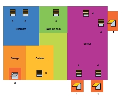 plan maison type Nice chez Habitat Automatisme