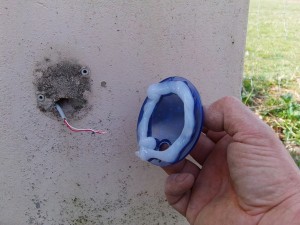 joint au silicone base de photocellule d'automatisme de portail par habitat automatisme humidité