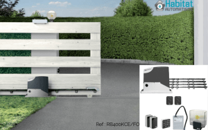 - Le portail coulissant en aluminium Habitat Automatisme