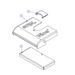 NICE X-Metro - Groupe capot supérieur