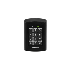 SEWOSY KRB1000-N clavier à codes noir rétro éclairé et lecteur de badges