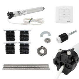 Kit axe motorisé NICE  avec moteur filaire