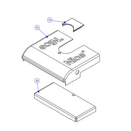 NICE X-Metro - Groupe capot supérieur