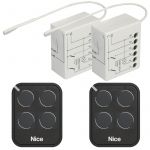 Kit commande radio universel Nice 2 TT2D/FLO4RE