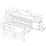 SEWOSY EF550 Ventouse 500 kg