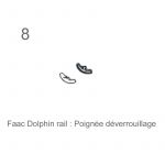Pièce détachée FAAC Dolphin rail