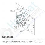 Support moteur Nice 535.10012