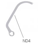 FAAC ND4 Paire bras BLANC d'automatisme volet battant