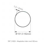 Adaptation Rond 102mm - NICE XL