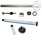 Kit motorisation volet roulant traditionnel Faac 300cm radio