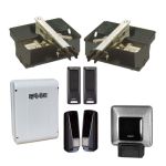 Motorisation portail battant Faac Power Kit 24V Integral