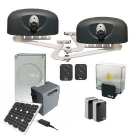 Nice Hyppo Kit 7024 Solemyo Motorisation portail solaire 
