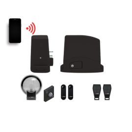SLD400LED - KIT  400KG 24V avec NLS et centrale 14A, connecté