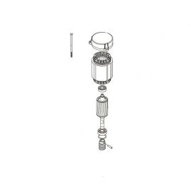 Pièce détachée CAME FAST40-230V groupe moteur