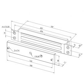 SEWOSY EF300E Ventouse 300 kg