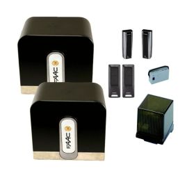Faac Cyclo Kit 800-2 Intégral - Motorisation portail coulissant 2 vantaux 