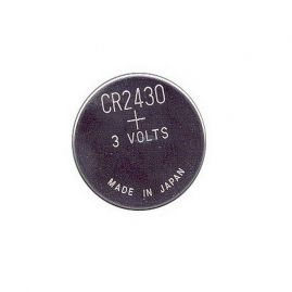 Pile bouton Lithium CR 2430 - 3 Volts