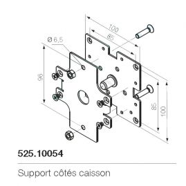 Support moteur Nice 525.10054