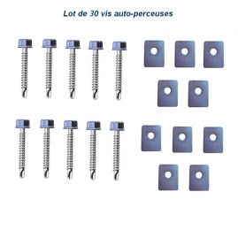 Vis auto-perceuse 6.3x26mm Lot de 30