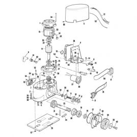 Moteur vue éclatée NICE ROBO300