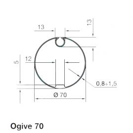 Adaptation Ogive 70 Nice ERA EM