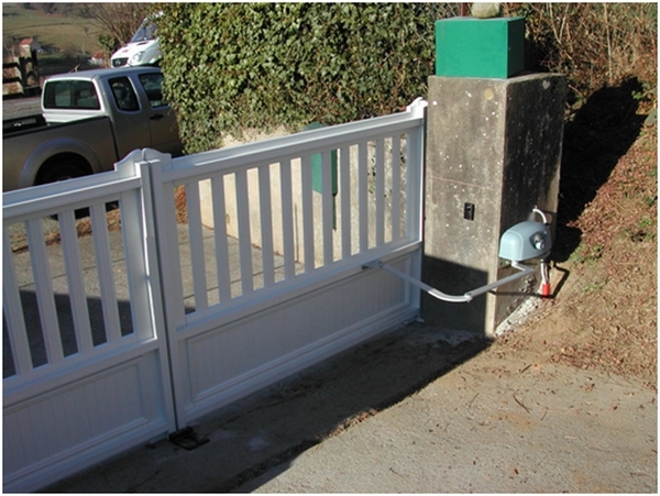Motorisation Portail Ouverture Vers L Exterieur Somfy